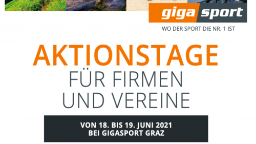Firmen und Vereinstage bei Giga Sport in Graz