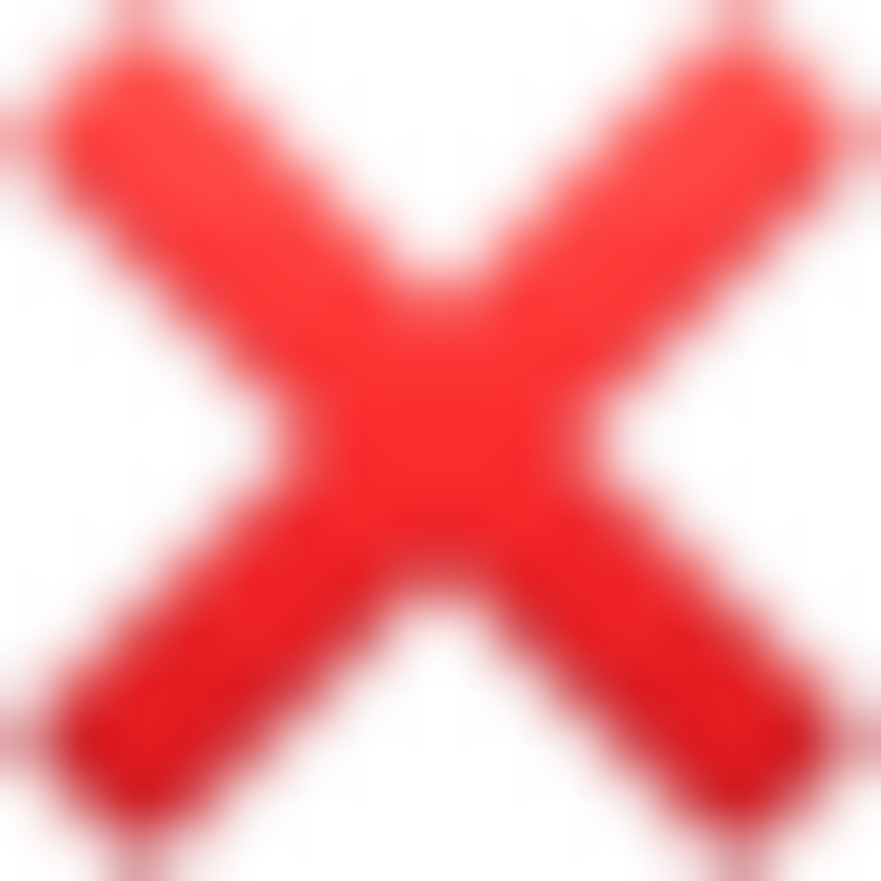 ❌